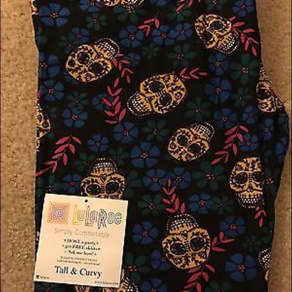 LLR TC sugar skull leggings - Picture 2 of 2